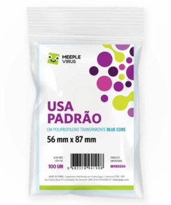 Sleeves Padrão USA Blue Core