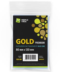 Sleeves GOLD PREMIUM 80 x 120 mm (Blue Core)-0