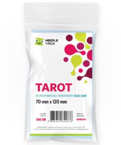 Sleeves TAROT 70 x 120 mm (Blue Core)-0