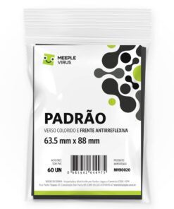 Sleeves PADRÃO PRETO 63.5 x 88mm-0