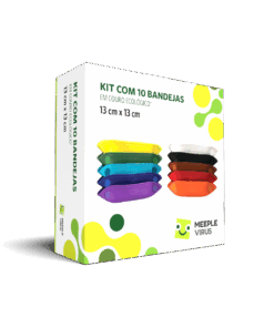 Kit com 10 Bandejas de Peças